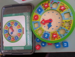 Wooden Learning clock