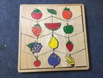 Wonderworld Fruit Tray Puzzle