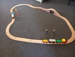 Wooden Train Track