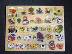 Farm Peg Puzzle