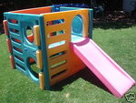 Large Single Slide Play-Gym