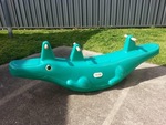 Little Tikes Green See-Saw (Crocodile)
