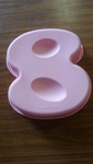 Number 8 cake tin