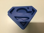 Superman cake tin - small
