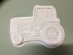 Tractor cake tin