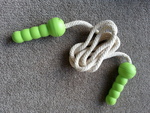 Skipping rope green