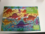 Dinosaur Puzzle + Book 100 pce