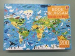 Animals of the World Book and Puzzle 200pc