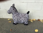 Zebra Hopper (fabric)