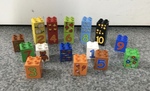 Duplo number blocks