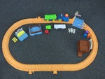 Sesame Street Train Set