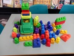 Mega Blocks truck and blocks