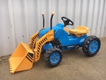 Blue/Yellow Scoop Tractor