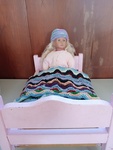 Doll with Bed