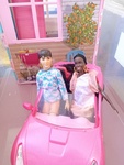 Barbie House and Car