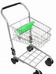 Metal Shopping Trolley 