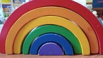 Wooden Rainbow Stacker