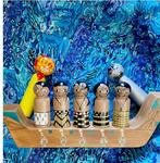 Maui & His Brothers Waka with Te Ra & Marama