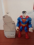 Superman Figure and Slam Bam Wall