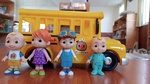 Cocomelon Bus and Characters