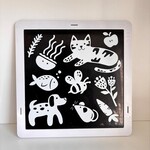 Lovevery Double Sided Mirror & Black and White Contrast Images