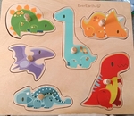 PU25: Dinosaur Peg Puzzle