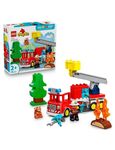 DP10: Duplo Fire Engine with Hose and Firefighter (10473)