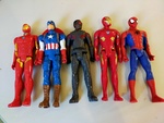 Marvel Avengers Action Figure 5 Piece Set 