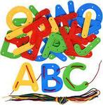 Lacing Letters & Numbers