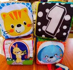 BA49: Soft Baby Blocks x 4
