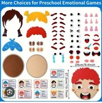 Facial Emotion Puzzle Felt Toy