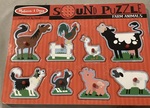Farm Animals sound puzzle