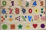 Number and Shape Jumbo Floor Puzzle
