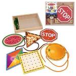 Lace and trace shapes