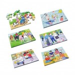 Inclusion Puzzles x6