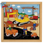 Street Scene Puzzle - Road building