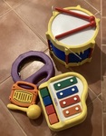 Musical instruments - set of 3 