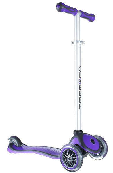 3078: Globber Primo Plus Scooter 3 Wheel Purple 
