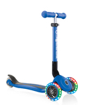 Blue Globber 3 wheel scooter