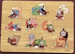 Thomas Wooden Number Puzzle