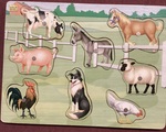 Wooden Farm Animal Puzzle