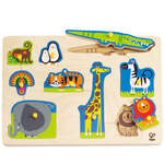 Wild animal peg puzzle