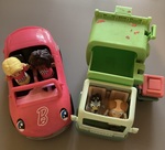 Barbie Car & Bluey Garbage Truck