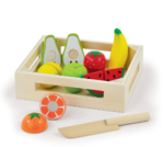 E001: Wooden Crate of Fruit