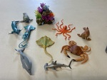 Ocean creatures play set