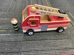 Wooden Fire Truck