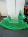 Green Rabbit Rocker