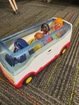 Playmobil 1.2.3 Airport Shuttle Bus