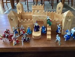 I55: Wooden Block Knights Castle