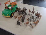 African Schleich animal set